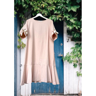 Đầm váy Linen Nhật Hàn màu thô mộc
