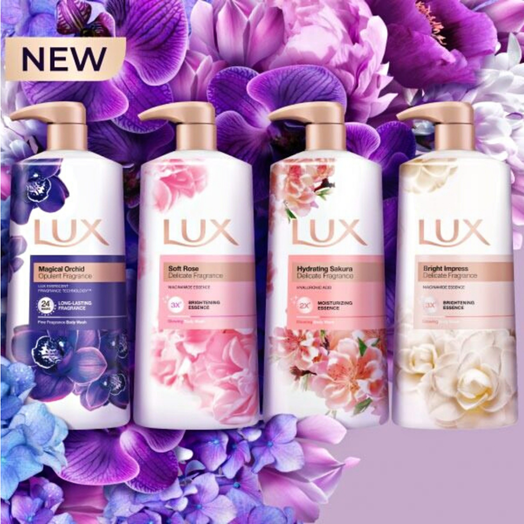 Sữa tắm hương nước hoa LUX Opulent Fragrance 450ml thơm ngát hương hoa