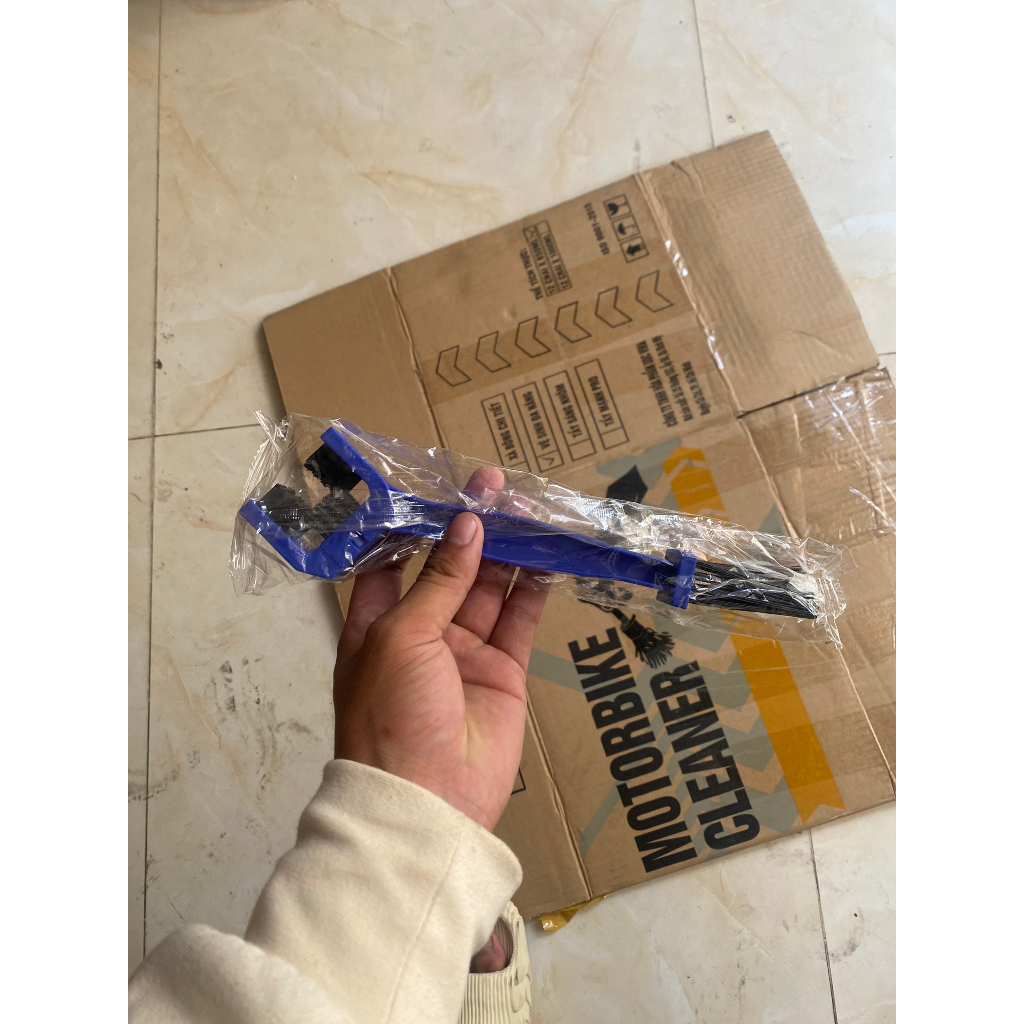 Bàn chải 3D chà sên, vệ sinh sên, vệ sinh xích, hàng xịn giá tốt chất lượng