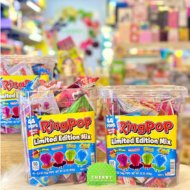 - KẸO NHẪN RING POP BÁN VIÊN TÁCH LẺ ⚡ Thơm Ngon ⚡ Đa Dạng