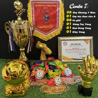 Combo cup cờ huy chương tổ chức giải, sự kiện