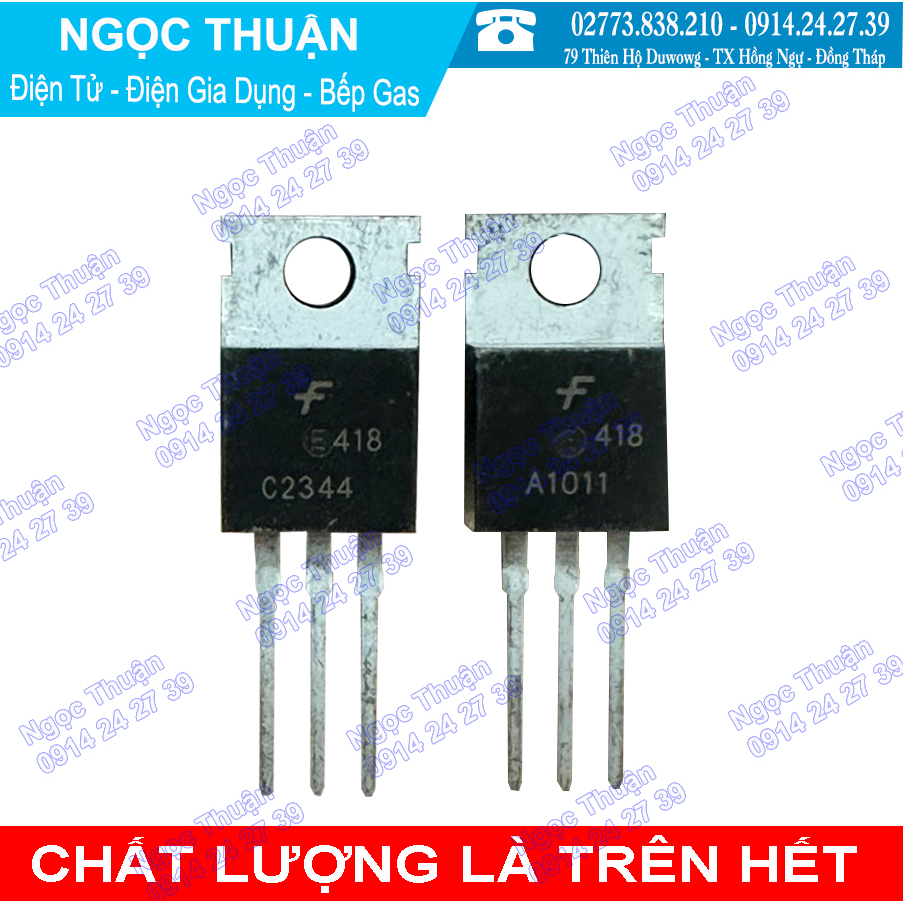 Cặp Transistor C2344 + A1011 Loại tốt ( mới 100% )