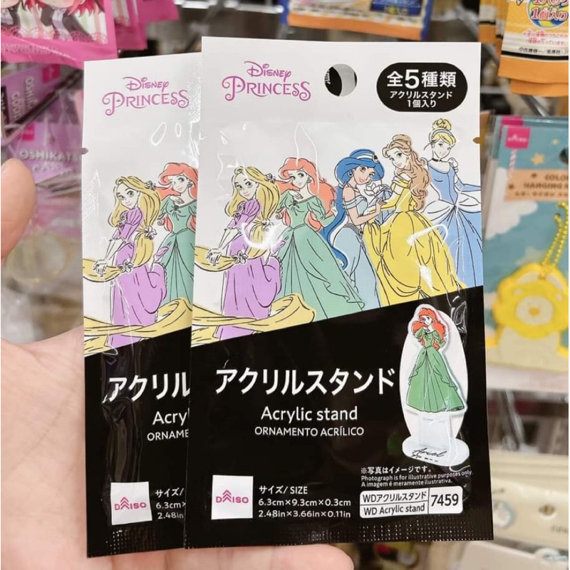 Pack standee nhân phẩm công chúa Disney