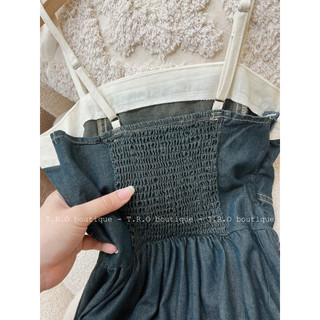Váy Bò Viền 2 Dây QC L1