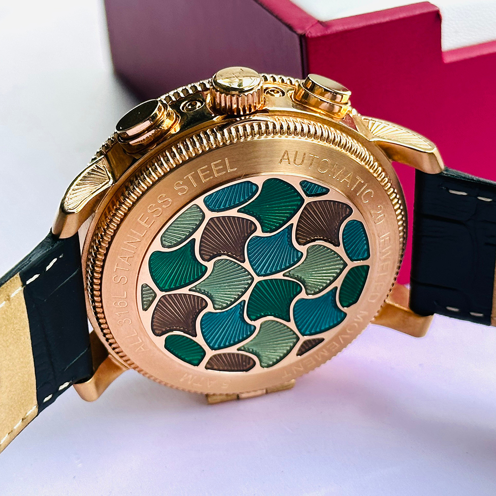 ĐỒNG HỒ NAM HERITOR AURA SEMI SKELETON HERHR3506