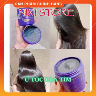 Kem Ủ Tóc Lụa Lea Sa Luay Thái Lan Dưỡng Tóc Mềm Mượt, Ủ Lụa Tím Spa Smoot Kera