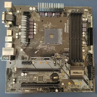 Mainboard asrock b450m pro 4. bo mạch chủ asrock b450m pro4 qua sử dụng