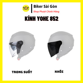 Kính mũ yohe 852 - biker sài gòn