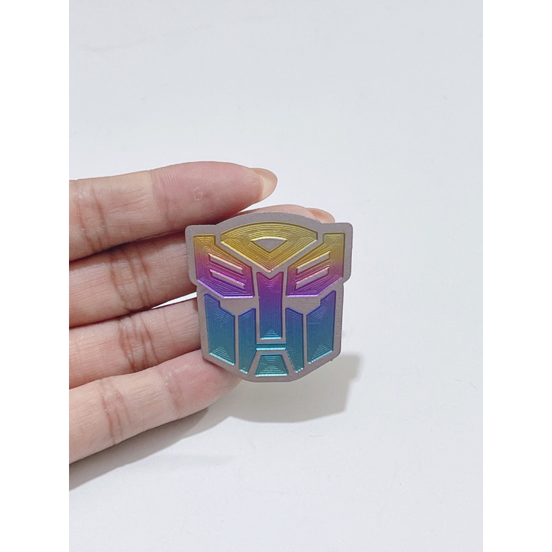 Tem Titan điện phân mẫu Transformer 3.8x3.7cm, tem có sẵn có dán