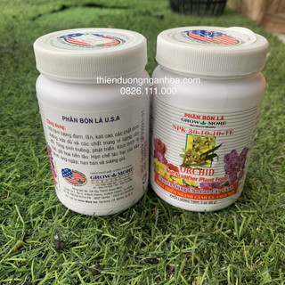 Phân bón lá USA 30-10-10 chuyên dùng cho hoa lan và cây cảnh, giúp cây phát triển cành nhánh, ra nhiều chồi mới