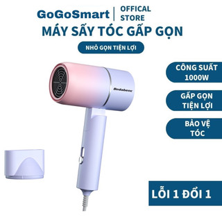 Máy sấy tóc mini BedabenC gấp gọn tạo kiểu tóc chuyên nghiệp công suất lớn 1000w,2300