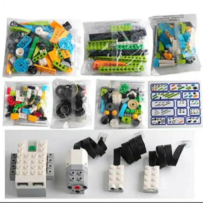 Bộ LEGO Wedo 2.0 – MILO 45300, Bộ chuẩn 280 PCS, 1 bộ não, 1 motor và 2 cảm biến