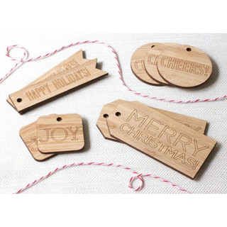 Tag gỗ gắn sản phẩm khắc theo yêu cầu, tag thank you và handmade