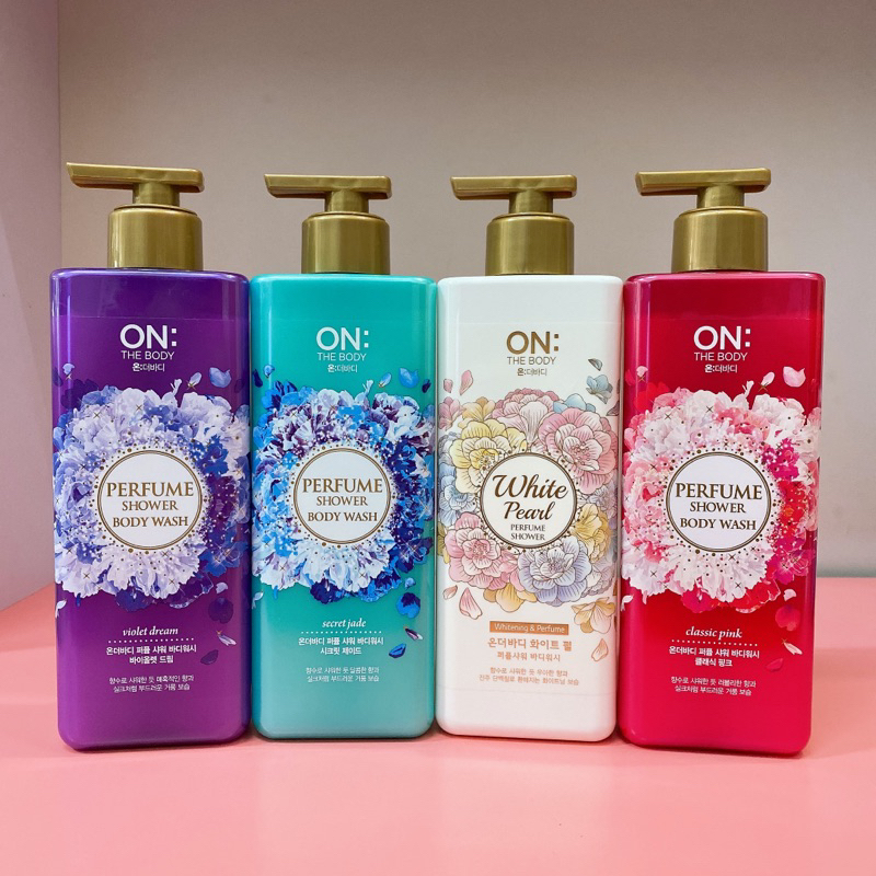 SỮA TẮM HƯƠNG NƯỚC HOA CAO CẤP ON THE BODY 500G