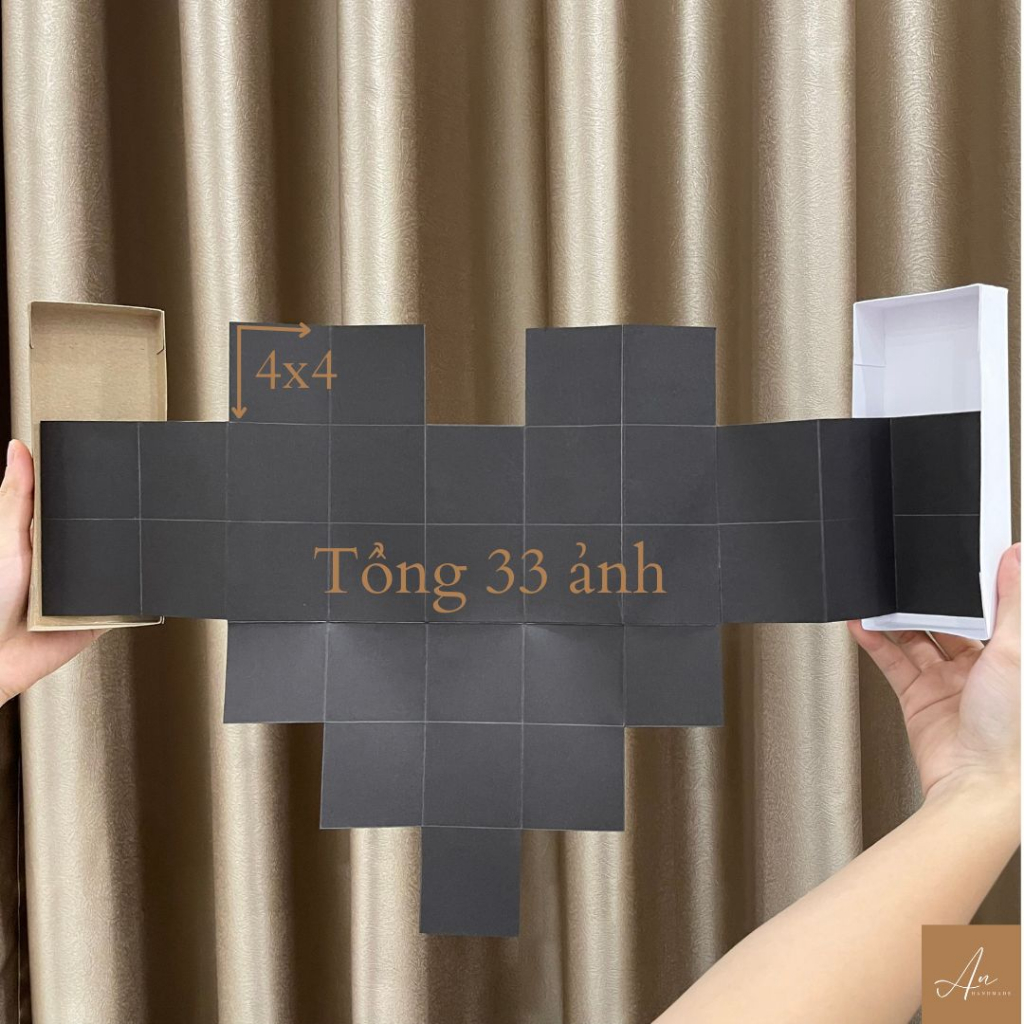 Hộp quà tình yêu, scrapbook handmade, quà sinh nhật ý nghĩa, quà handmade tặng bạn trai S07