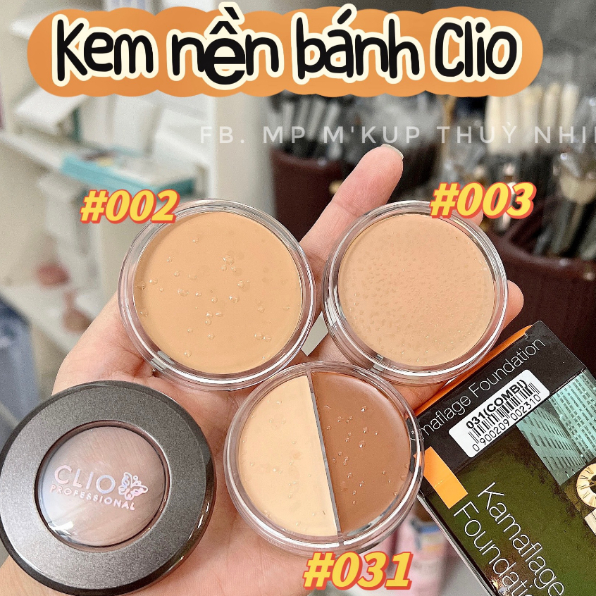 Kem nền dạng bánh C-LI-O