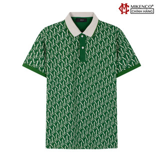 Áo phông nam MIKENCO Monogram polo