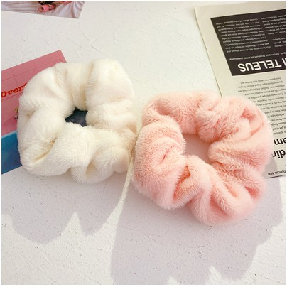 Cột tóc,Dây buộc tóc, Scrunchies Vải Lông Mềm Đẹp