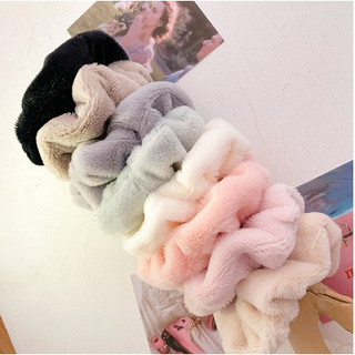 Cột tóc,Dây buộc tóc, Scrunchies Vải Lông Mềm Đẹp
