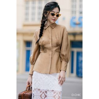 Chân váy bút chì ren D.CHIC MS: 382744