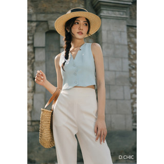 Quần ống đứng cạp liền D.CHIC MS: 482626