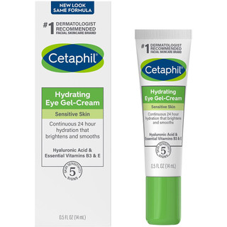 Kem dưỡng ẩm làm sáng và mịn vùng mắt Cetaphil Hydrating Eye Gel-Cream With Hyaluronic Acid