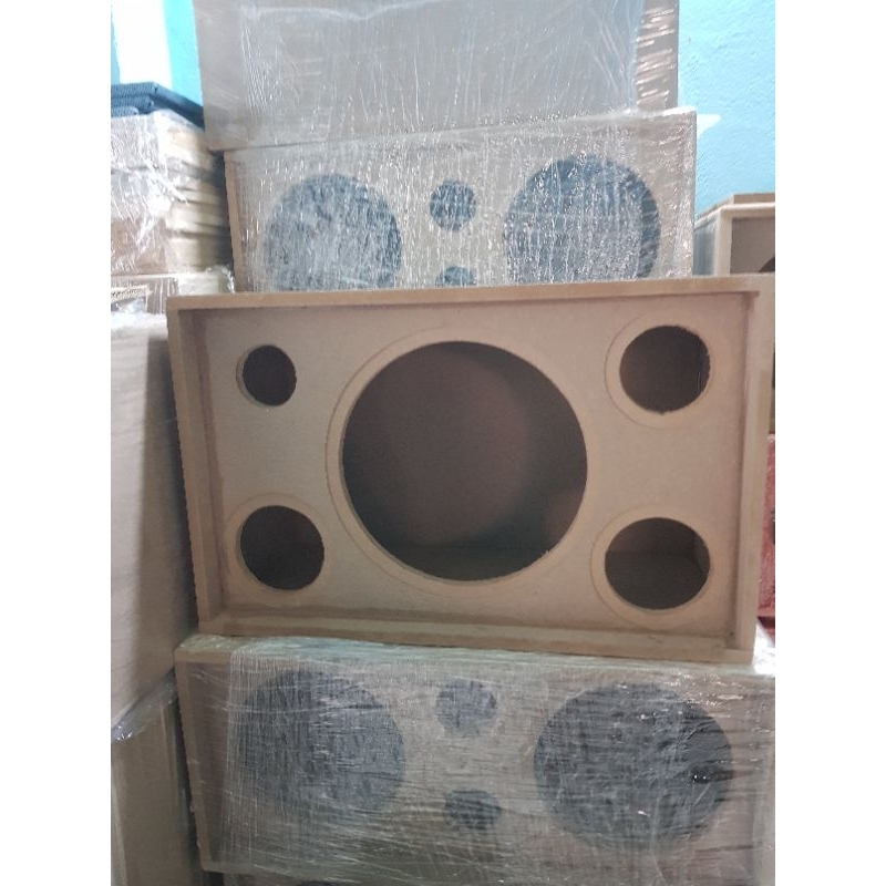 Vỏ thùng loa thô 1 bass 25 chưa cắt mạch