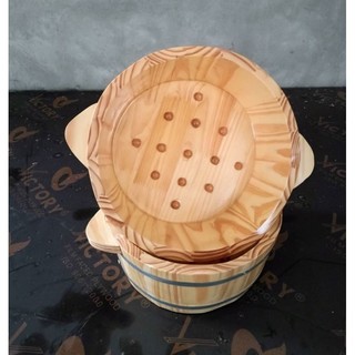 Chậu gỗ ngâm tay ⚡ XẢ KHO ⚡Chậu ngâm chân , rửa mặt ( cao 15cm )