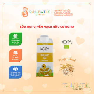 [KOITA] Sữa hạt yến mạch hữu cơ 200ml