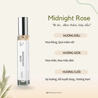 Tinh Dầu Nước Hoa Midnight Rose 12ml Phong Cách Ngọt Ngào, Bí Ẩn, Cuốn Hút