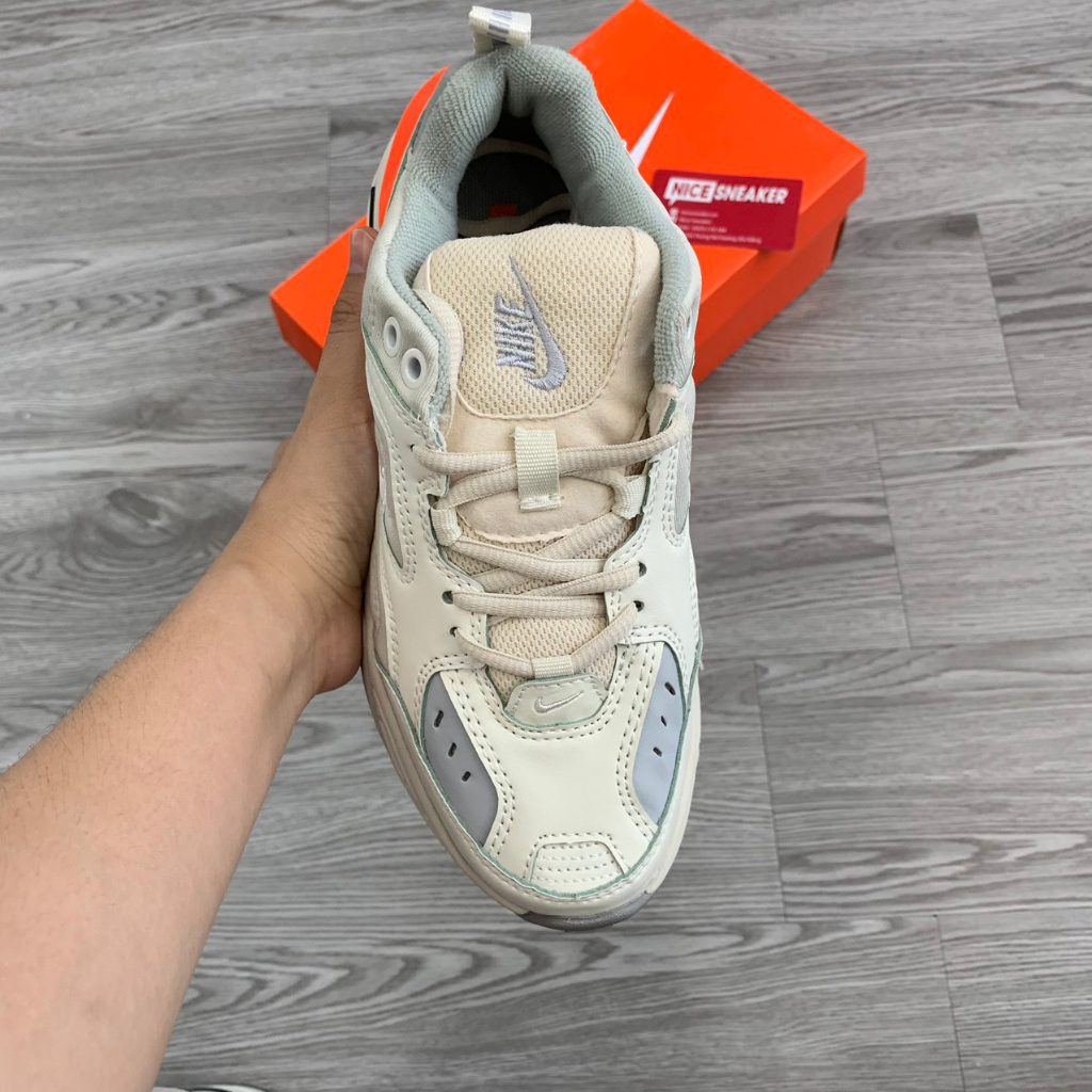 Giày M2K Tekno Trắng Cam full box - Phiên bản 1:1 chuẩn | Nice Sneaker