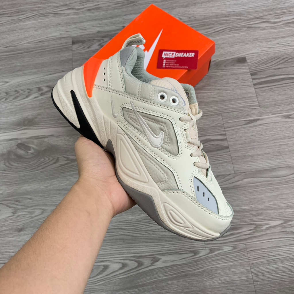 Giày M2K Tekno Trắng Cam full box - Phiên bản 1:1 chuẩn | Nice Sneaker