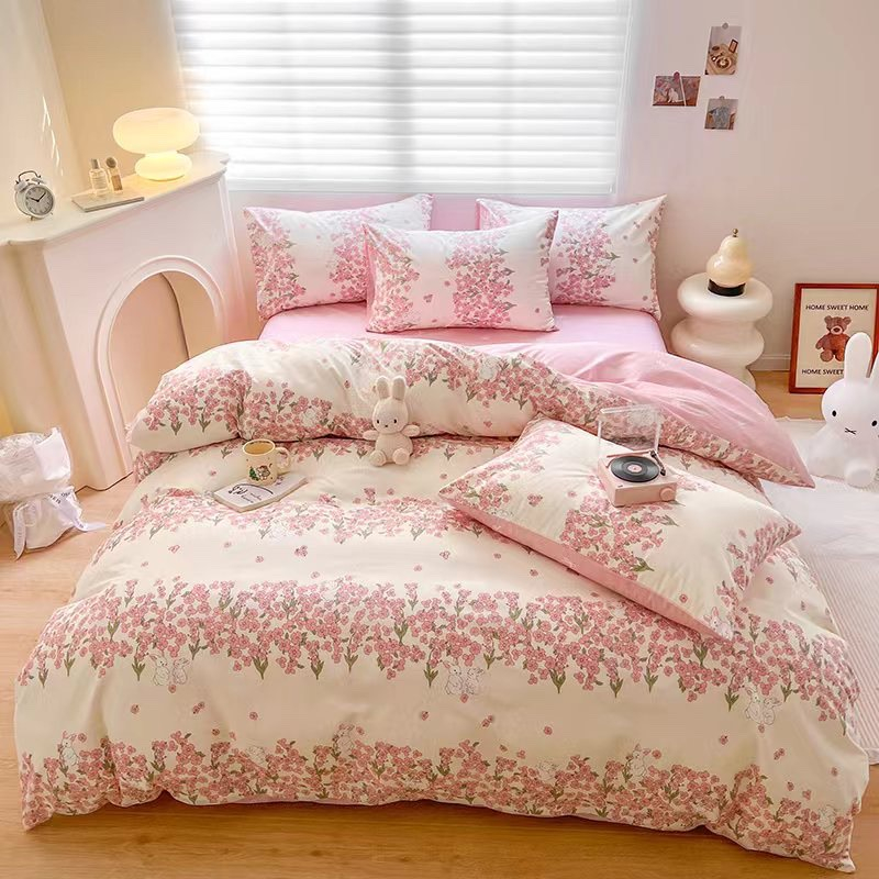 Bộ chăn ga 4 món Ever Dream 51 Hàng nhập khẩu,100% cotton living cao cấp, Đủ mọi kích thước.
