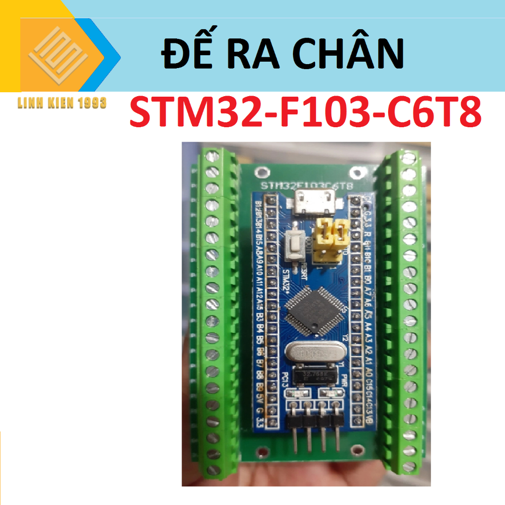 Đế ra chân stm32f103c8t6