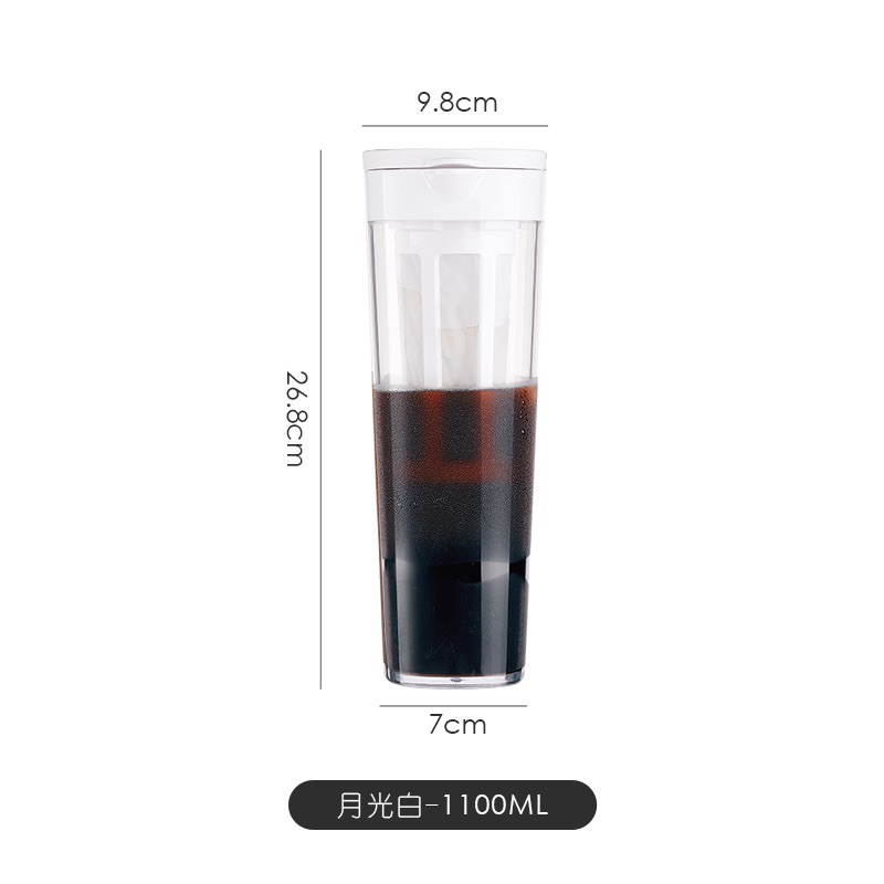 Bình pha cafe cold brew, bình ủ trà, cafe dung tích 1L
