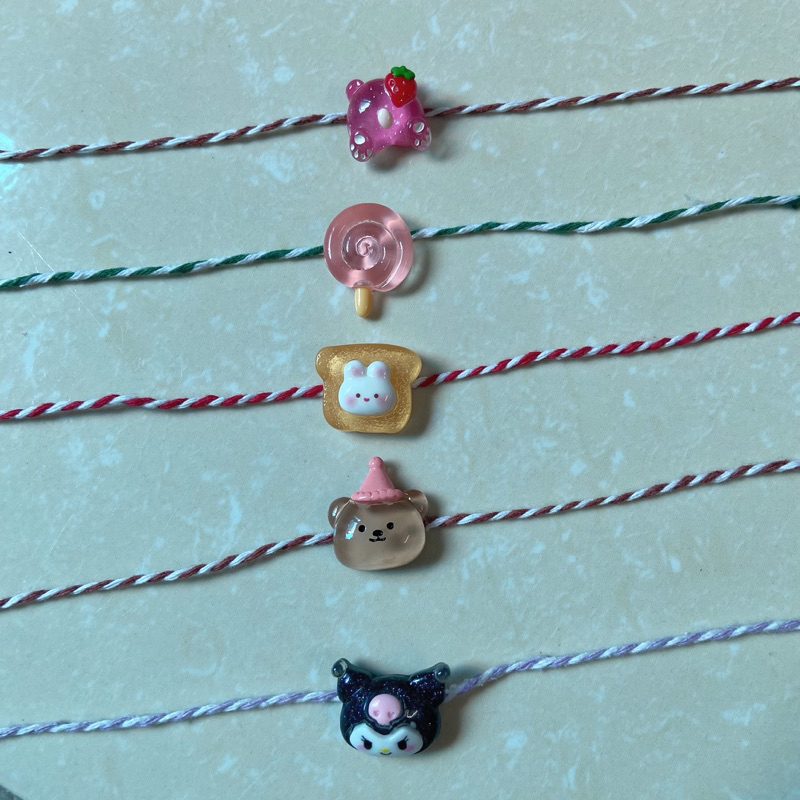 Outfit doll 20cm 10cm 15cm túi đeo chéo cho doll hình gấu dâu, thỏ xinh