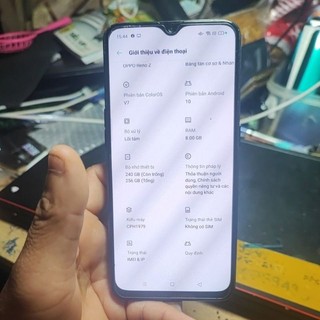 Điện thoại oppo reno z 8/256gb cũ rẻ như xác