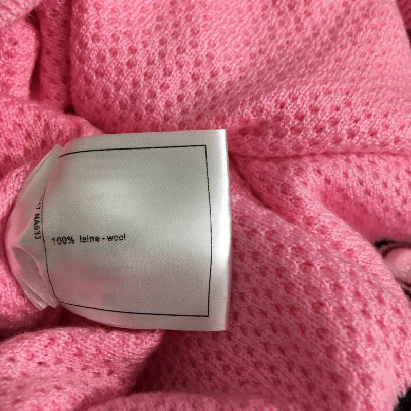 Áo len dệt kim ngắn tay CN Channel cao cấp có 2 màu