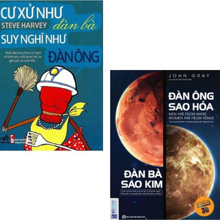 Sách - Cư xử như đàn bà suy nghĩ như đàn ông - Đàn ông sao hoả đàn bà sao kim
