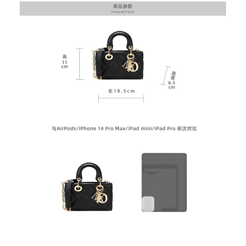 Túi đeo vai bản dupe Dior _Miocra Koly