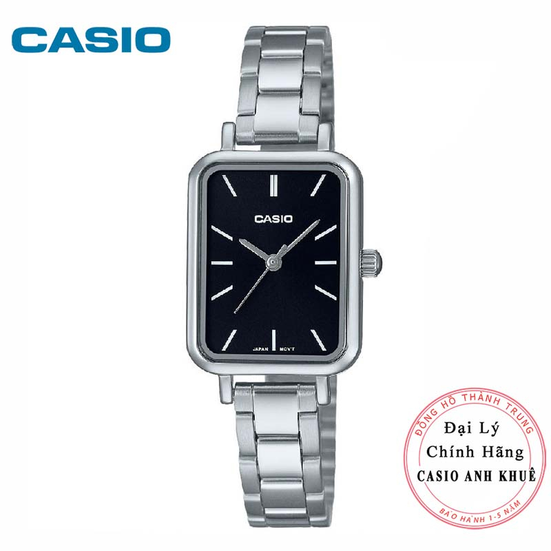 Đồng hồ nữ Casio LTP-V009D-1E dây kim loại