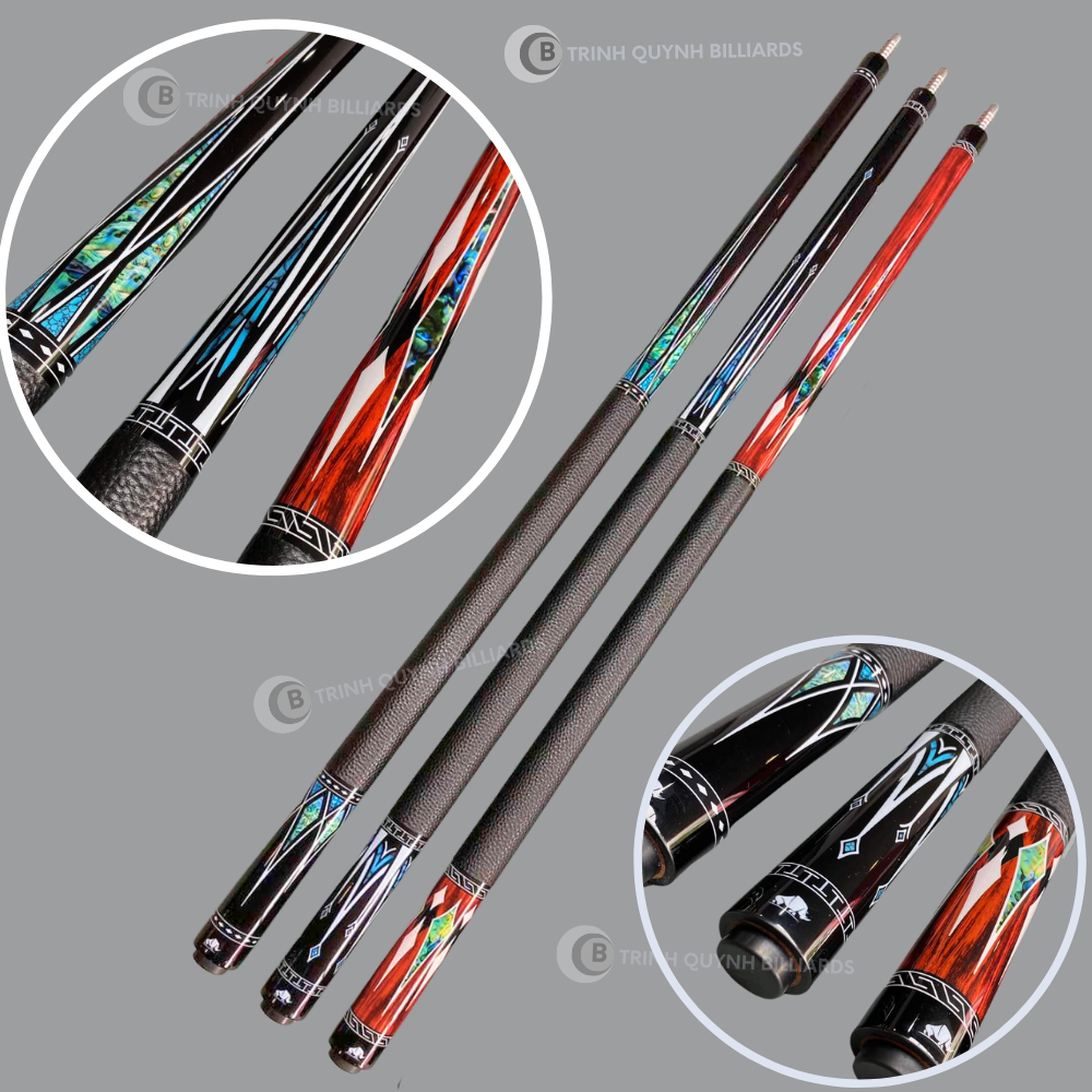 Ngọn Cơ Bida Rhino Full Carbon B Trinh Quynh Billiards 100% carbon