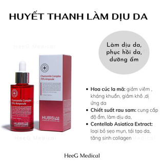 [CHÍNH HÃNG] Tinh chất chamomile complex 70% ampoule Hubislab