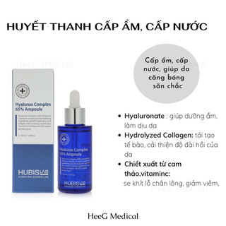 [CHÍNH HÃNG] tinh chất cấp ẩm Hyaluronic complex 65% Hubislab