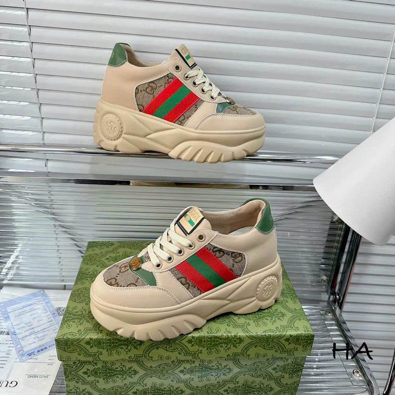 Giày thể thao GC nâng đế cao cấp_ Giày thể thao siêu nhẹ mới 2023_Hàng chuẩn đẹp mang phong cách hotren