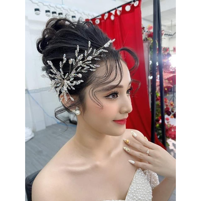 bộ cài tóc cô dâu