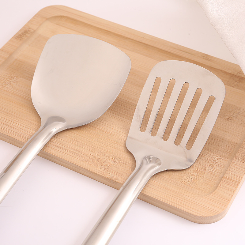 Bộ 5 Dụng Cụ Muỗng, Muôi Múc Canh, Xẻng, Sạn Lỗ, Vá Lỗ Dùng Trong Nhà Bếp