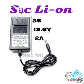 Sạc lion 3s 12.6v 2a tv