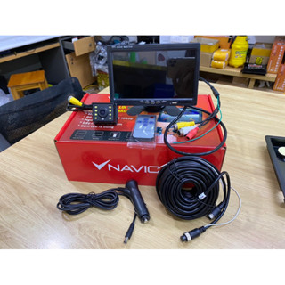 Bộ cam lùi AHD siêu nét chuyên dụng xe tải xe khách, kèm màn 7” và mắt cam lùi AHD