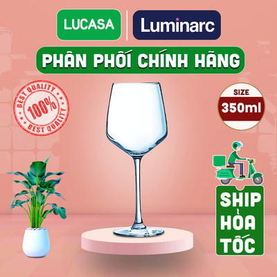 Ly Rượu Vang Thủy Tinh Luminarc Val Surloire 350ml - L9569 | Phân Phối Chính Hãng